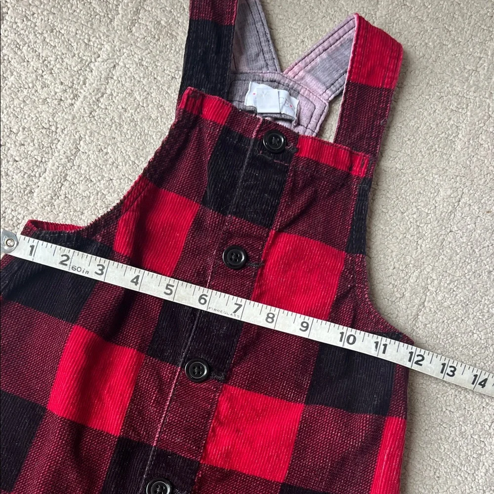 The Children's Place Red and Black Plaid Dress - Picture 5 of 6